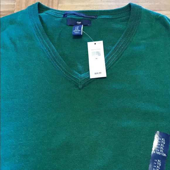 NWT: Olive green Gap sweater Sz. XL - Picture 3 of 6